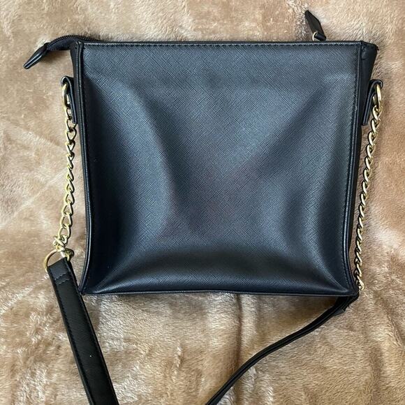 Kenneth Cole Reaction‎ Chain Black Crossbody Bag/Purse - Picture 4 of 10